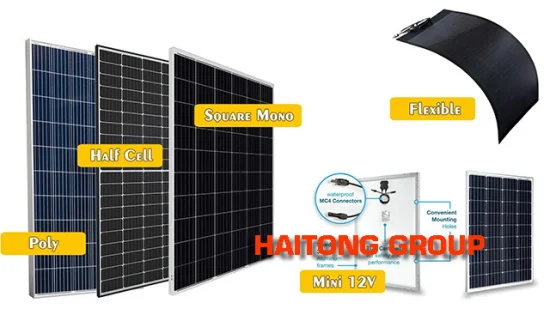 Moduli fotovoltaici monopoli da 100 W fuori dalla rete sulla griglia Pannello del sistema di energia solare a celle a metà taglio