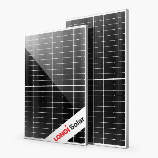 Half Cell 550 560 570 580 W Longi Poly PV Fold Modulo fotovoltaico monocristallino monocristallino flessibile nero monocristallino Pannello di alimentazione a energia solare